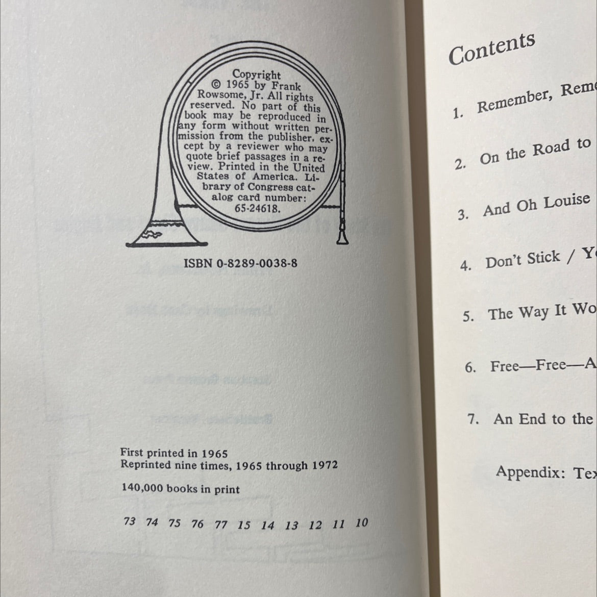 the verse by the side of the road: the story of the burma-shave signs and jingles book, by Frank Rowsome, Jr., 1972 image 3