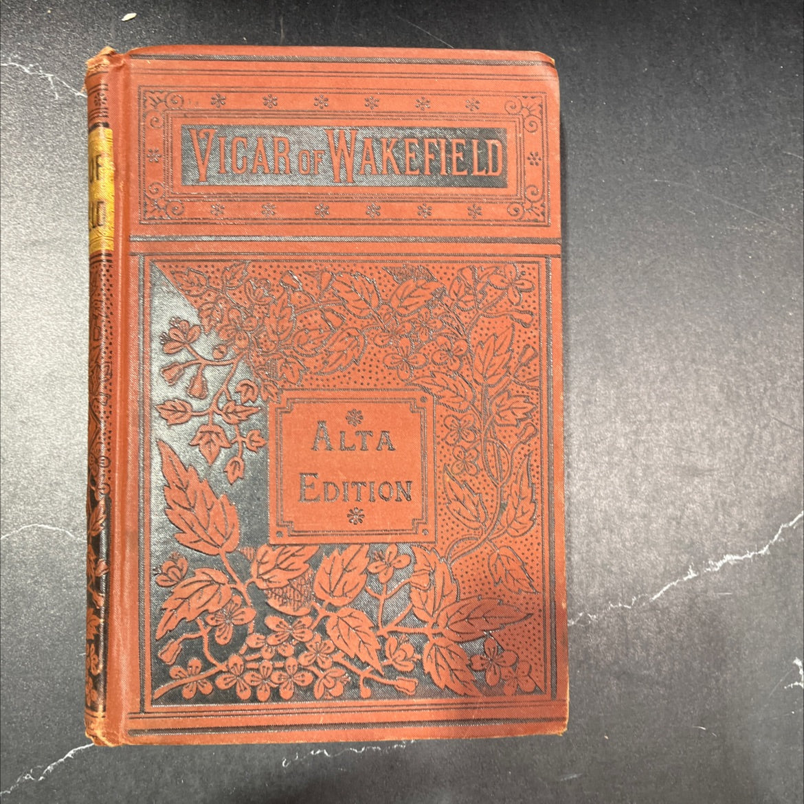 the vicar of wakefield: a tale book, by oliver goldsmith, 178 Hardcover image 1