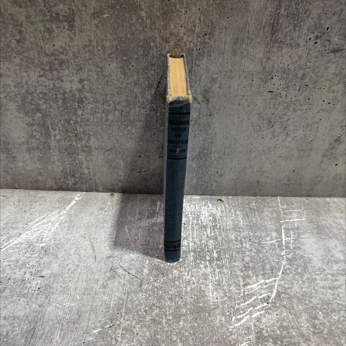 the vicar of wakefield a tale supposed to be written by himself book, by oliver goldsmith, 1920 Hardcover image 4