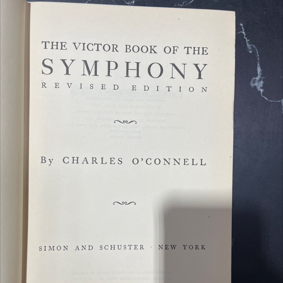 the victor book of the symphony revised edition book, by charles o'connell, 1941 Hardcover image 2