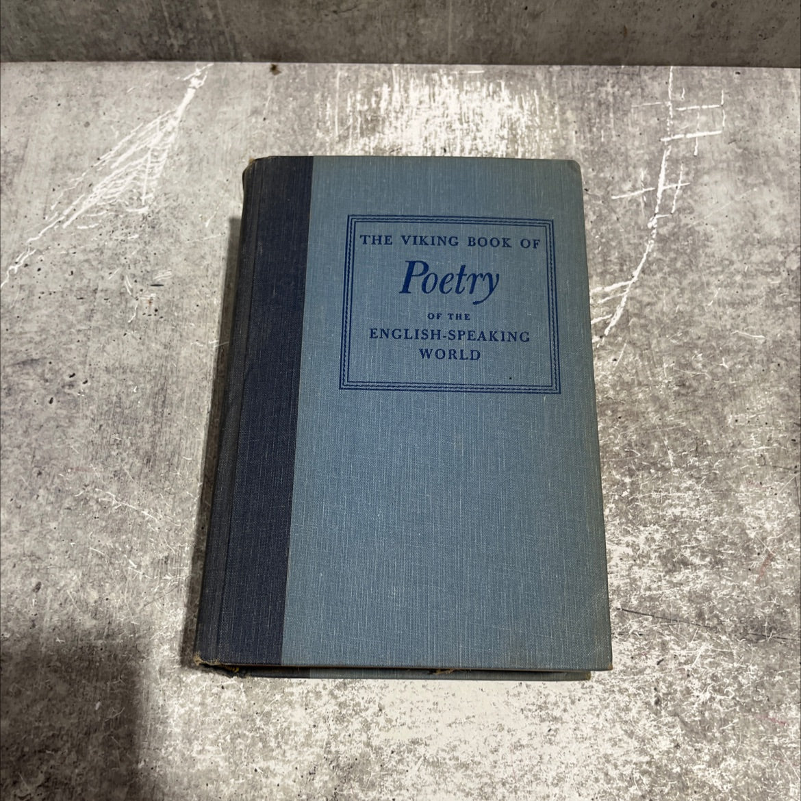 the viking book of poetry of the english-speaking world book, by richard aldington, 1958 Hardcover image 1
