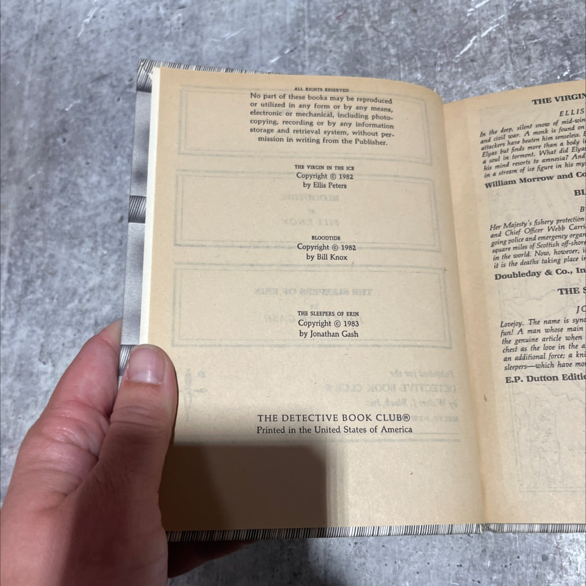 the virgin in the ice book, by ellis peters, 1982 Hardcover image 3