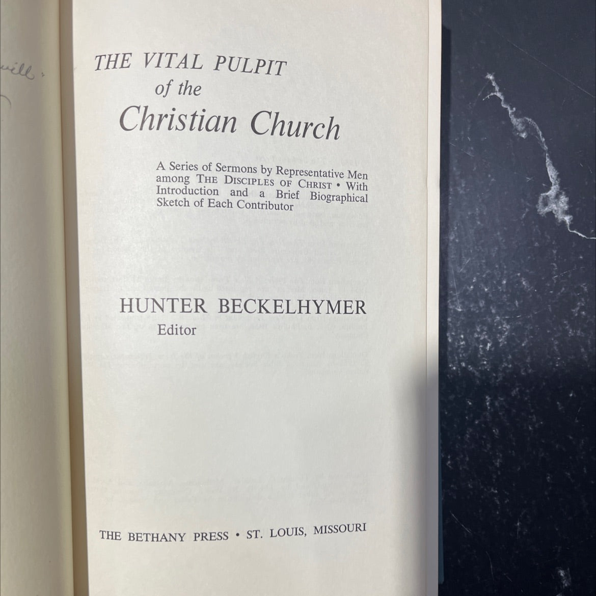 the vital pulpit of the christian church a series of sermons by representative men among the disciples of christ book, image 2