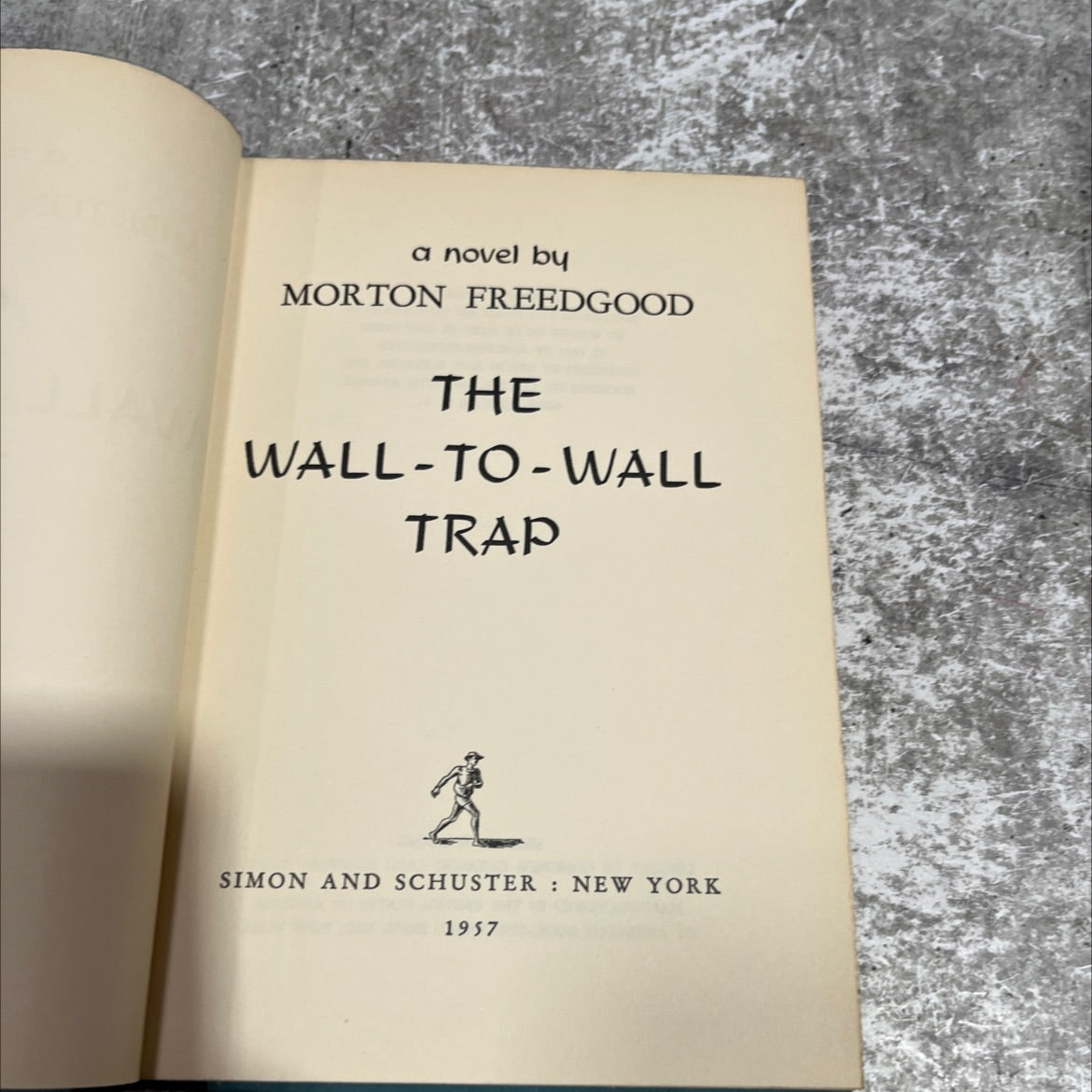the wall-to-wall trap book, by morton freedgood, 1957 Hardcover image 2
