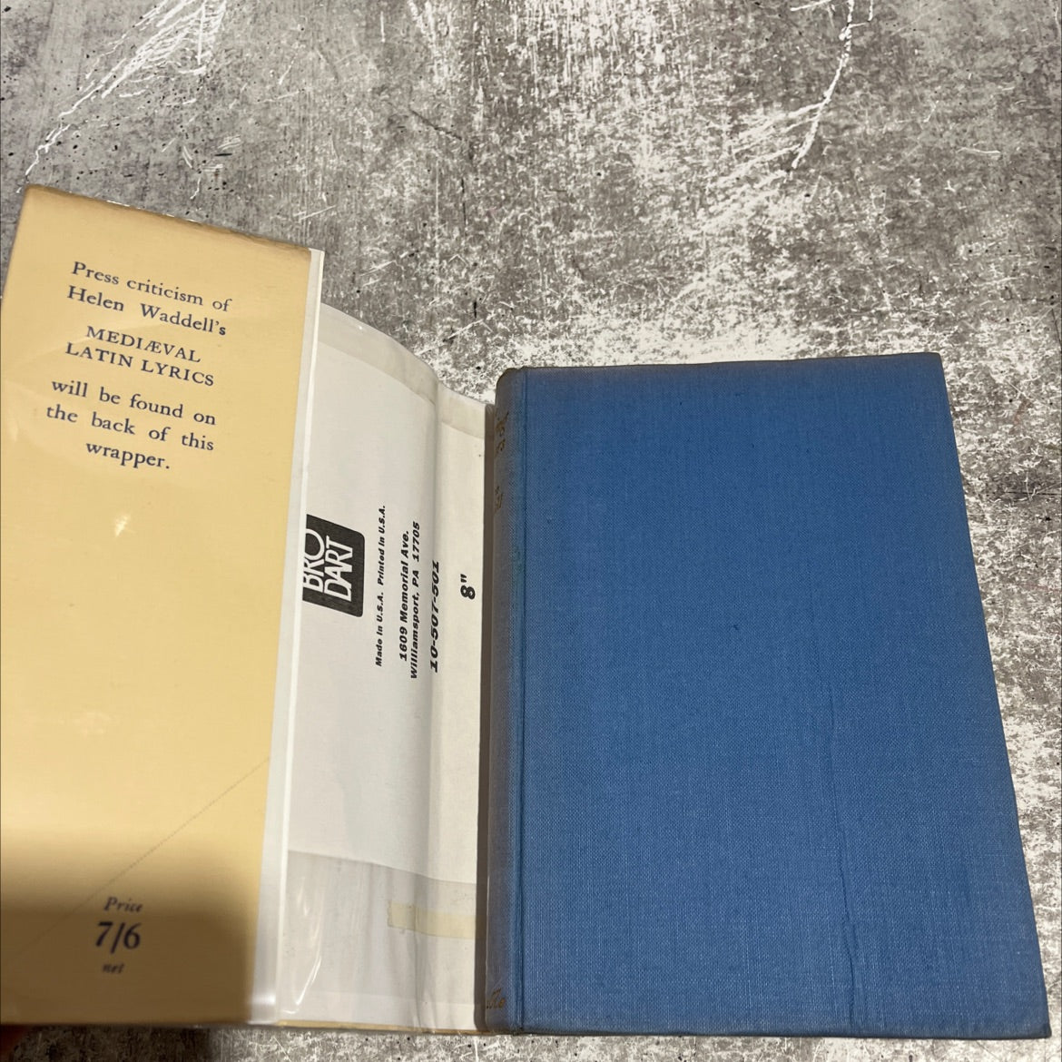 the wandering scholars book, by helen waddell, 1938 Hardcover image 4