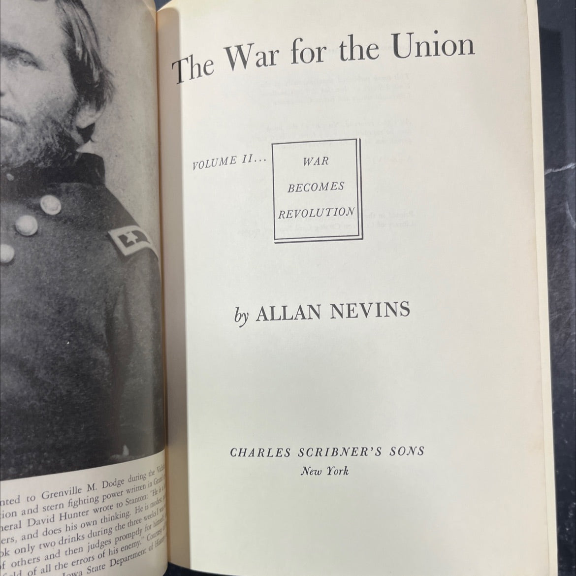 the war for the union volume ii war becomes revolution book, by allan nevins, 1960 Hardcover image 2