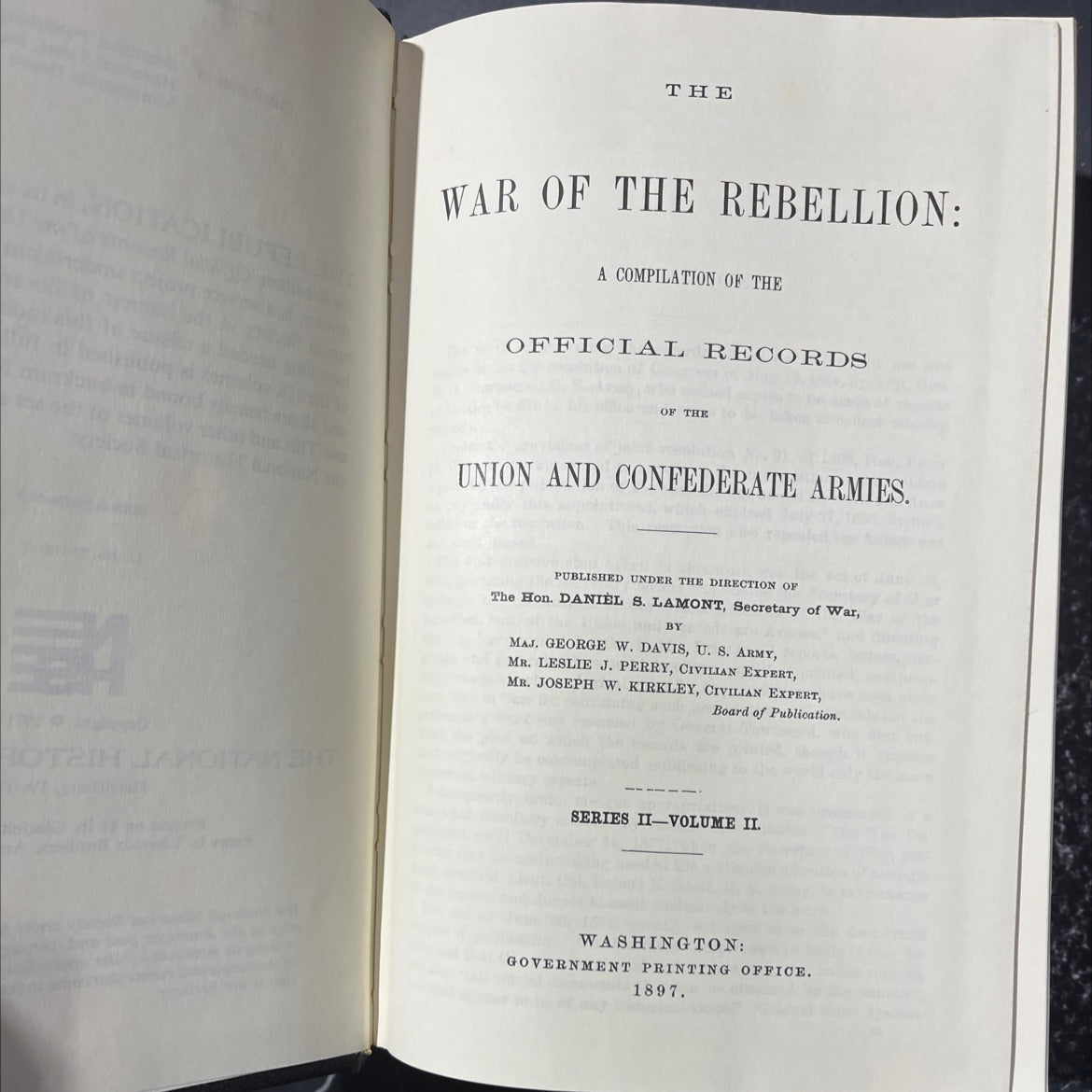 the war of the rebellion: a compilation of the official records of the union and confederate armies book, by daniel s. image 2