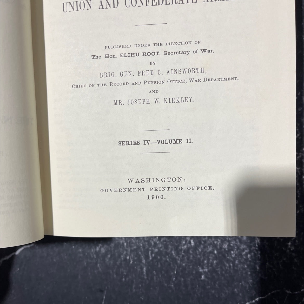 the war of the rebellion: a compilation of the official records of the union and confederate armies book, by elihu image 3