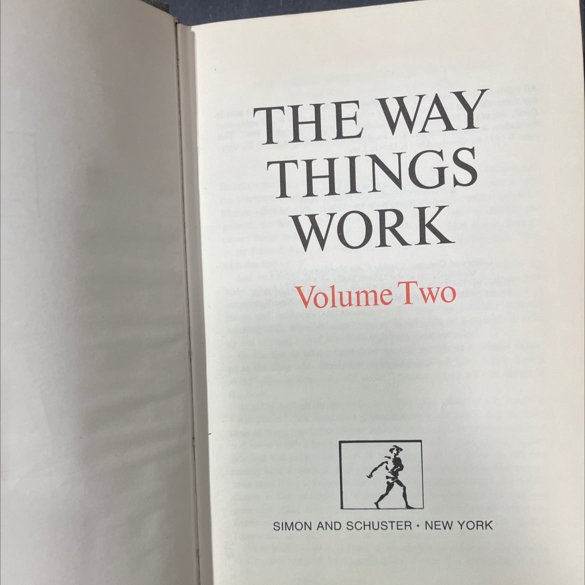 the way things work volume two book, by unknown, 1971 Hardcover image 2