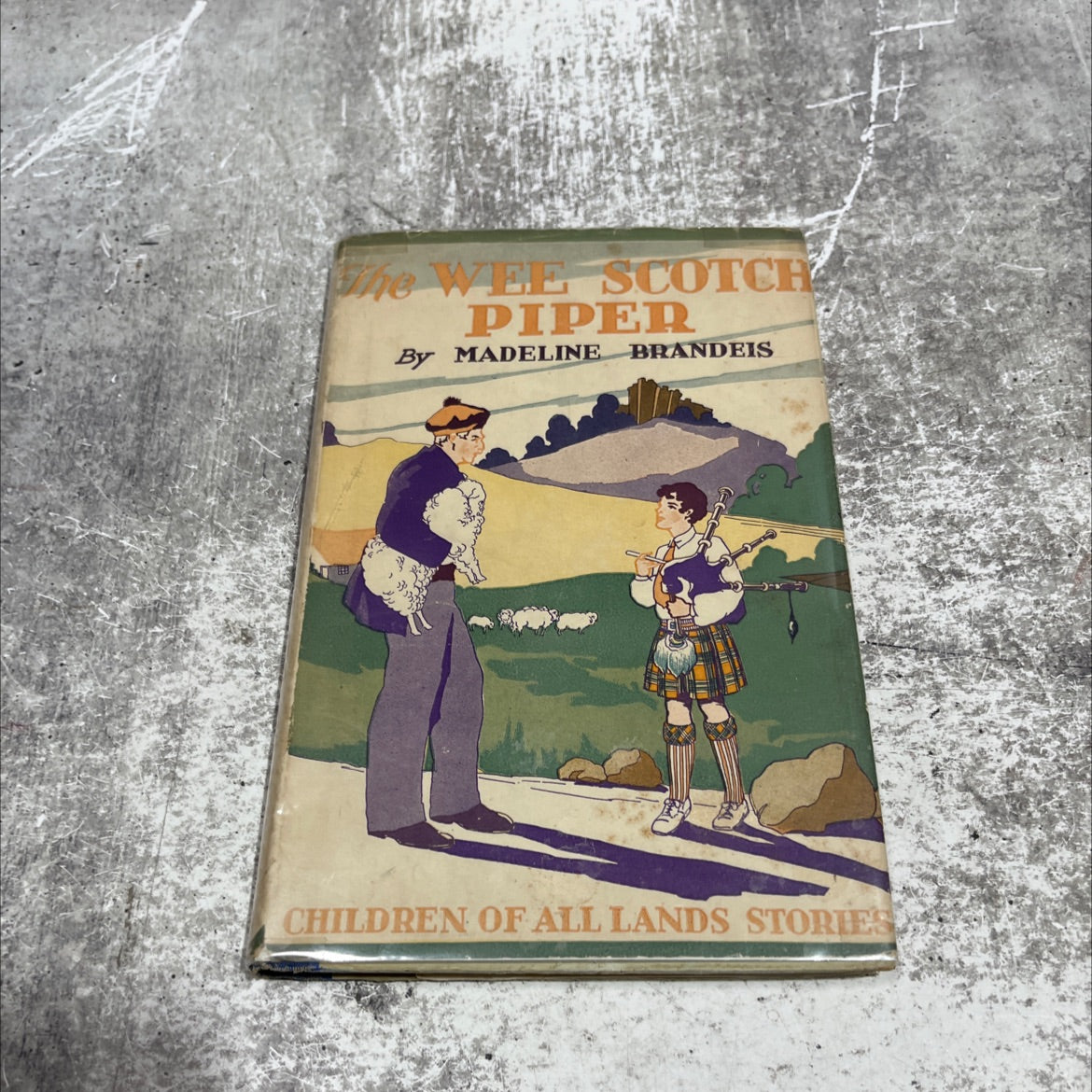 the wee scotch piper book, by madeline brandeis, 1929 Hardcover image 1