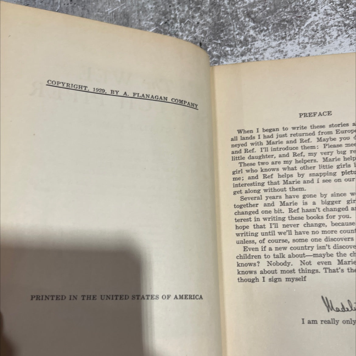 the wee scotch piper book, by madeline brandeis, 1929 Hardcover image 3