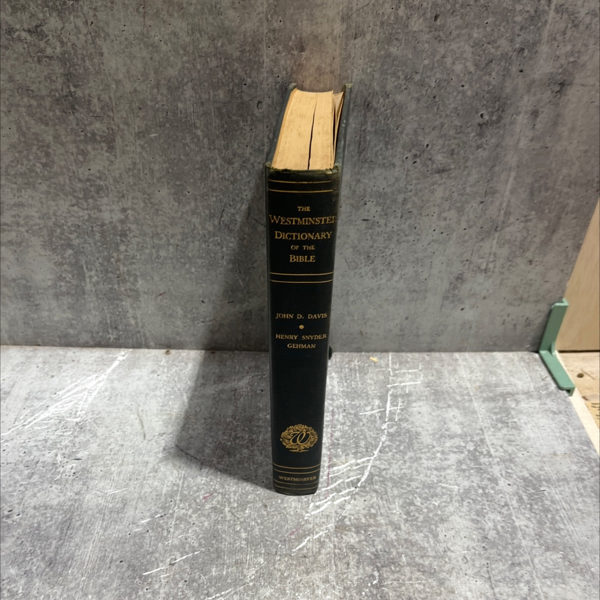 the westminster dictionary of the bible book, by john d. davis, ph.d., d.d., ll.d. and henry snyder gehman, ph.d., image 4