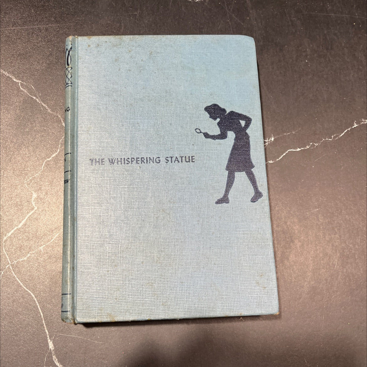 the whispering statue book, by carolyn keene, 1937 Hardcover image 1