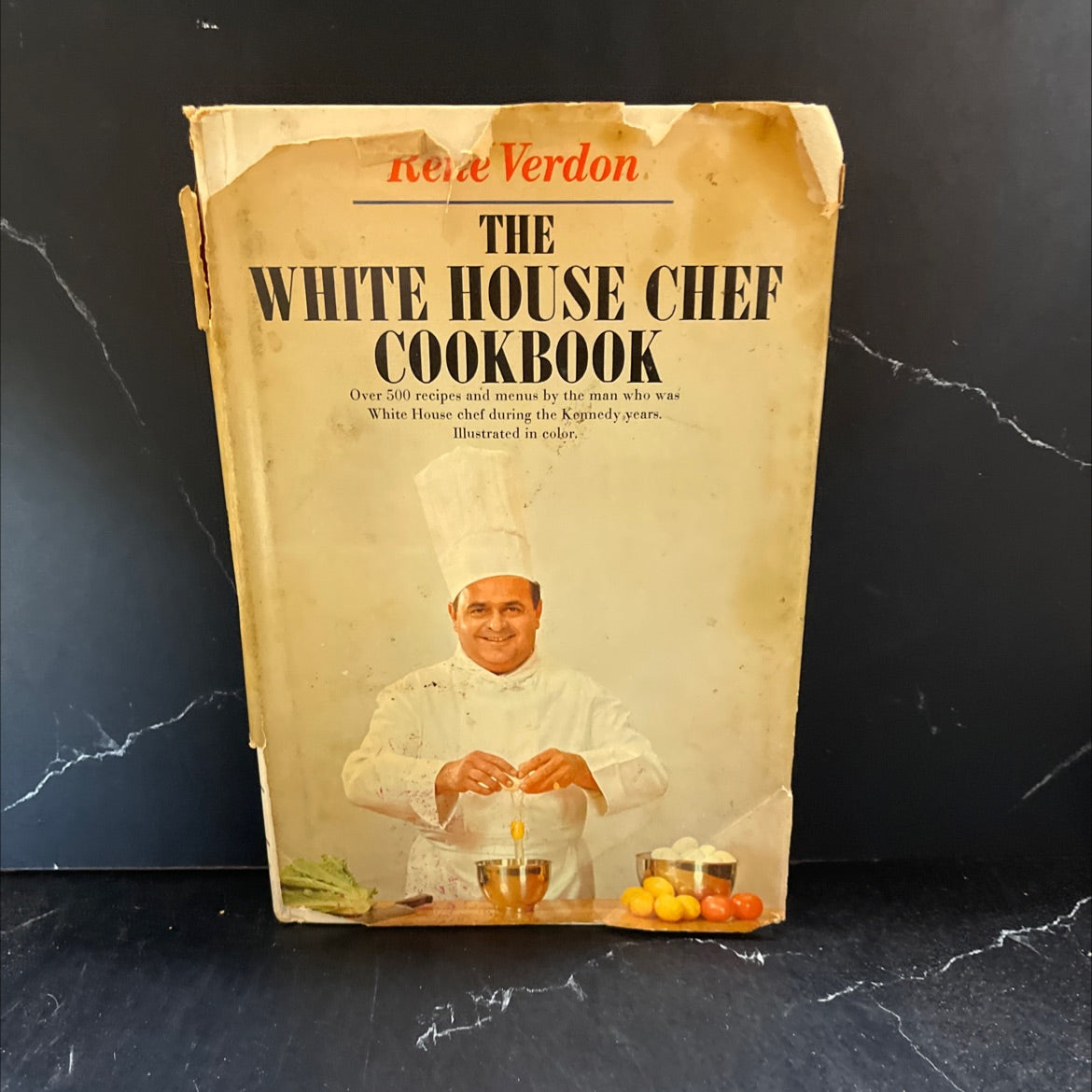the white house chef cookbook book, by rené verdon, 1967 Hardcover image 1