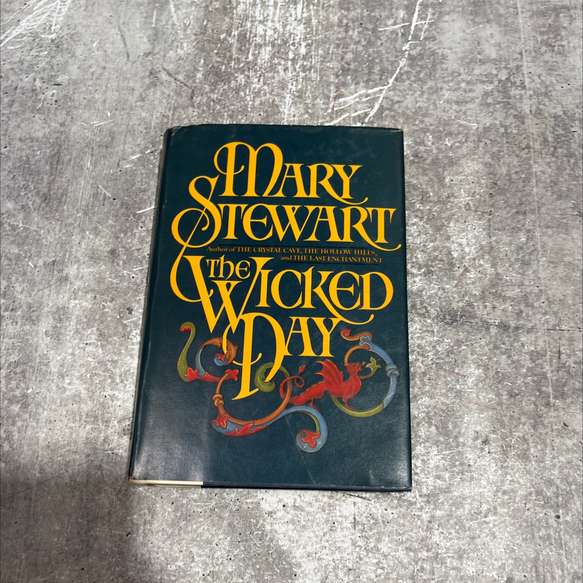 the wicked day book, by Mary Stewart, 1983 Hardcover image 1
