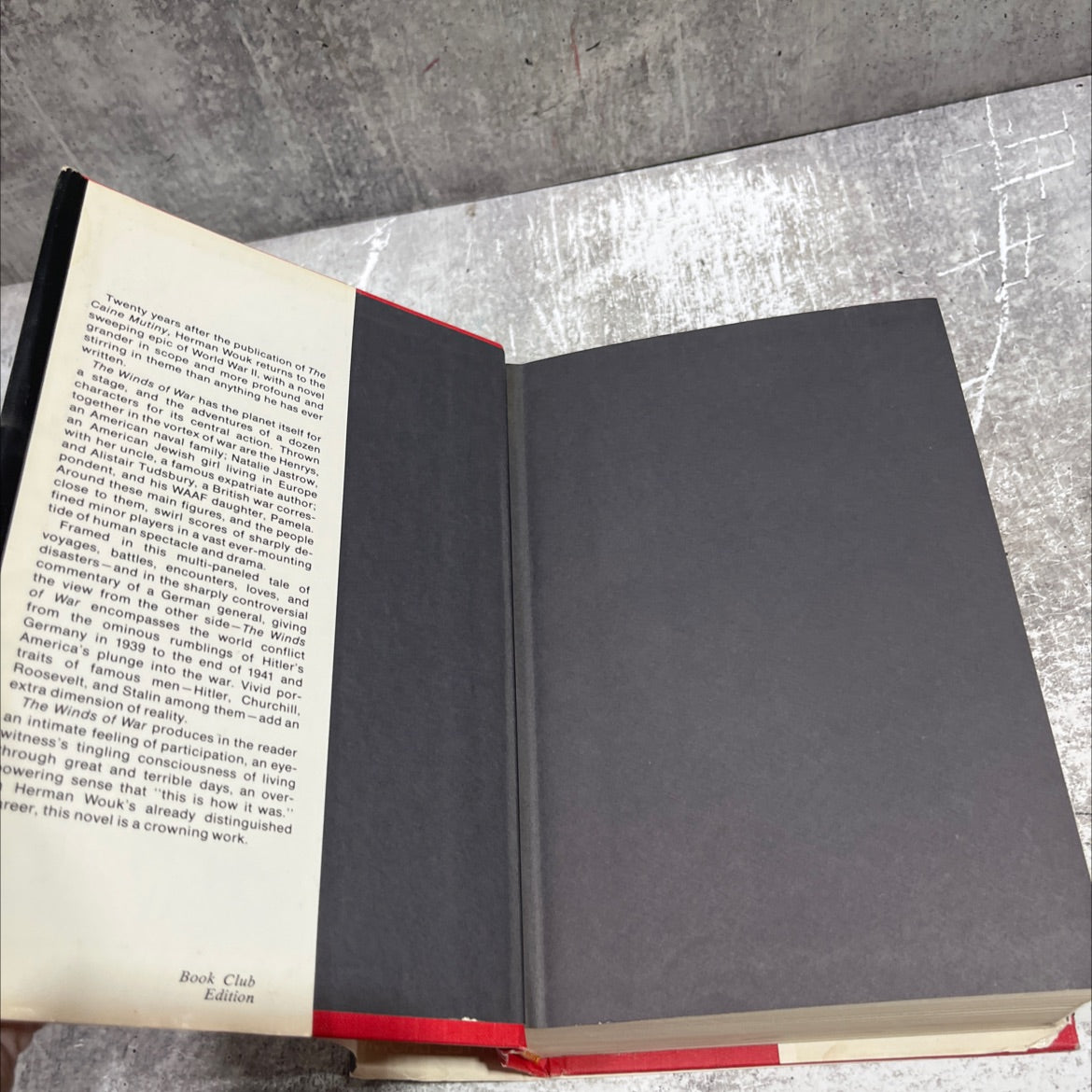 the winds of war book, by herman wouk, 1971 Hardcover image 4