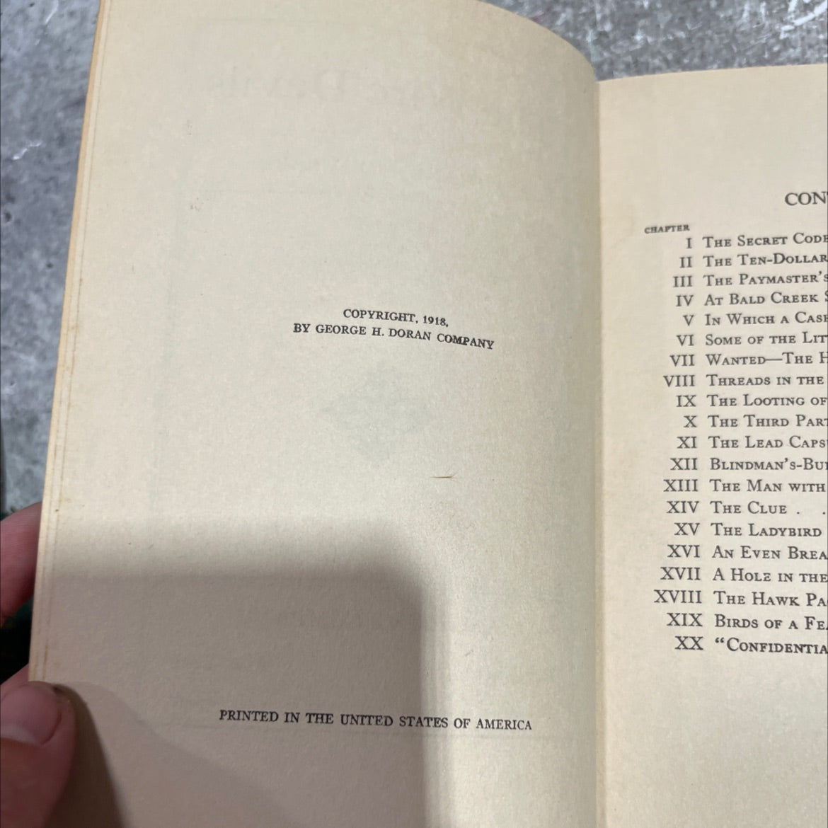the wire devils book, by frank l. packard, 1918 Hardcover image 3