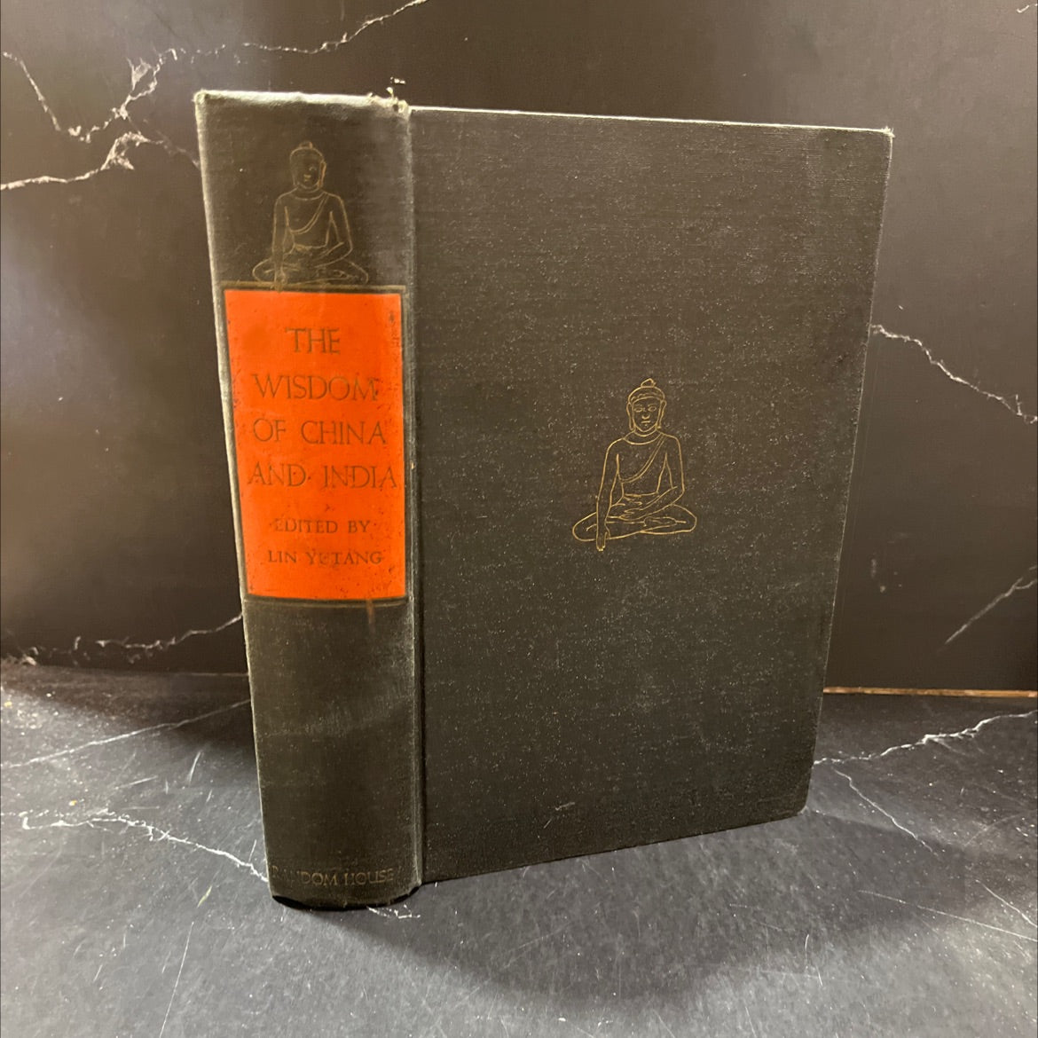 the wisdom of china and india book, by lin yutang, 1942 Hardcover image 1