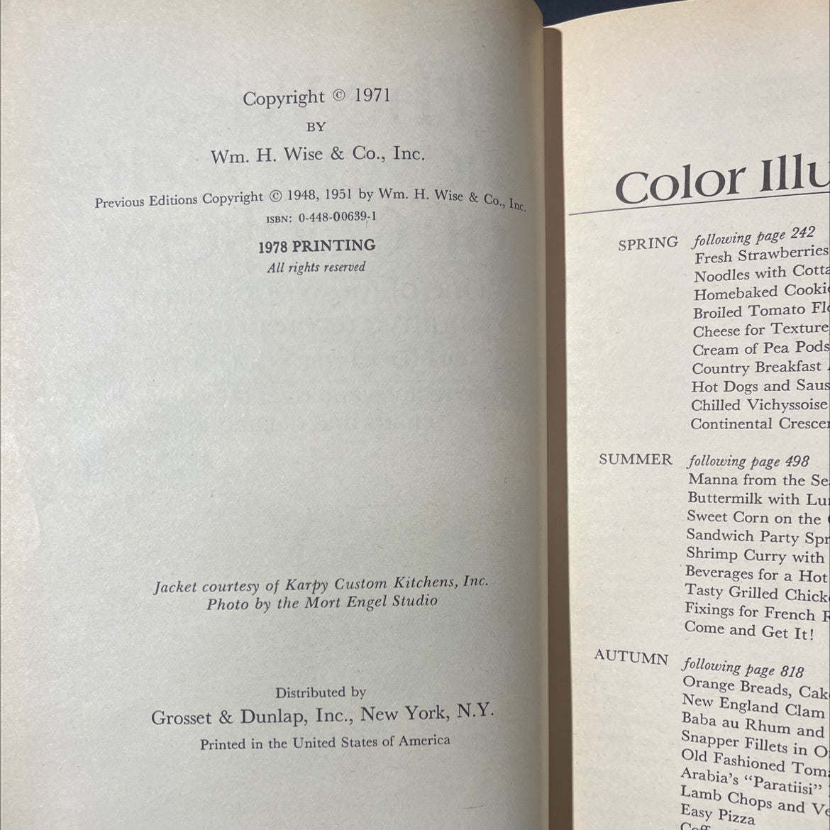 the wise encyclopedia of cookery book, by unknown, 1971 Hardcover image 3