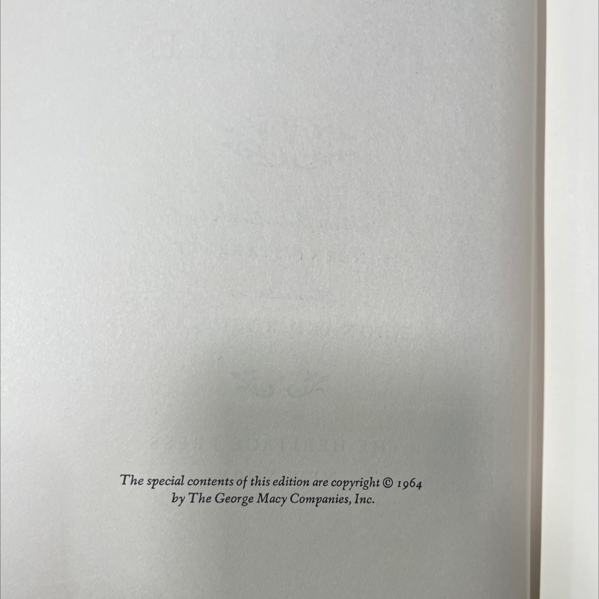 the woman in white book, by wilkie collins, 1964 Hardcover image 3