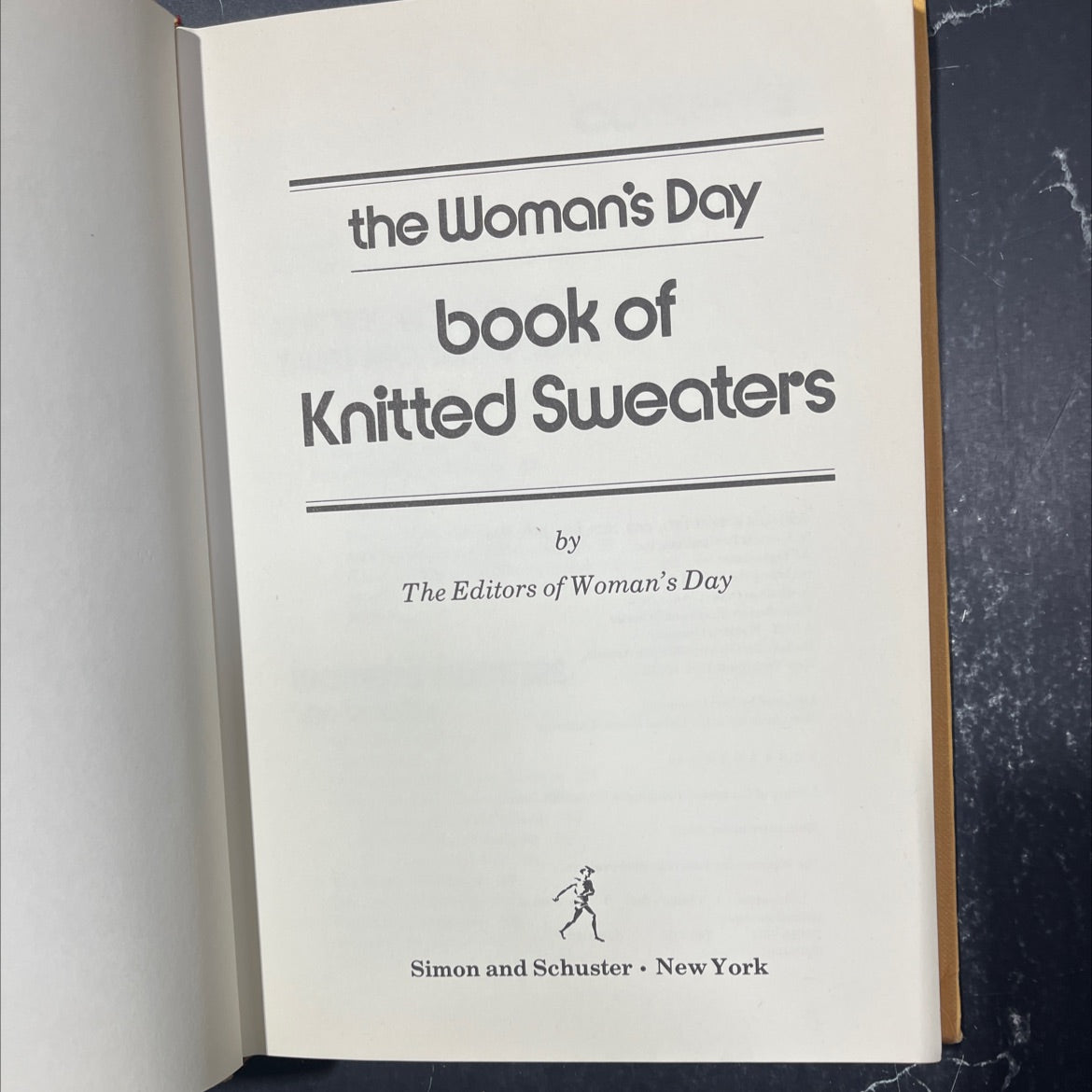 the woman's day book of knitted sweaters book, by The Editors of Woman's Day, 1976 Hardcover image 2