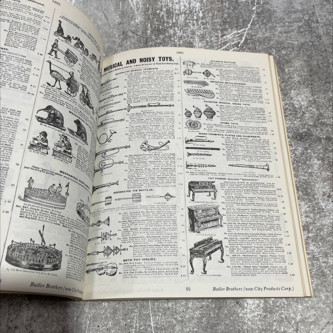 the wonderful world of toys, games & dolls 1860-1930 book, by Joseph J. Schroeder, Jr., 1970 Paperback image 4