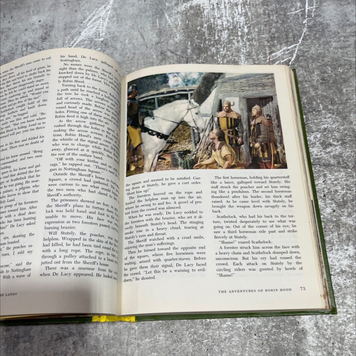 the wonderful worlds of walt disney stories from other lands book, by multiple authors, 1965 Hardcover image 4