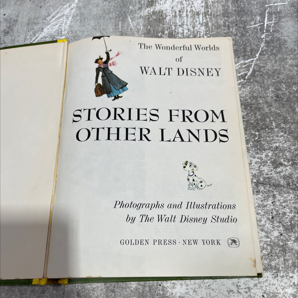 the wonderful worlds of walt disney stories from other lands book, by multiple authors, 1965 Hardcover image 2