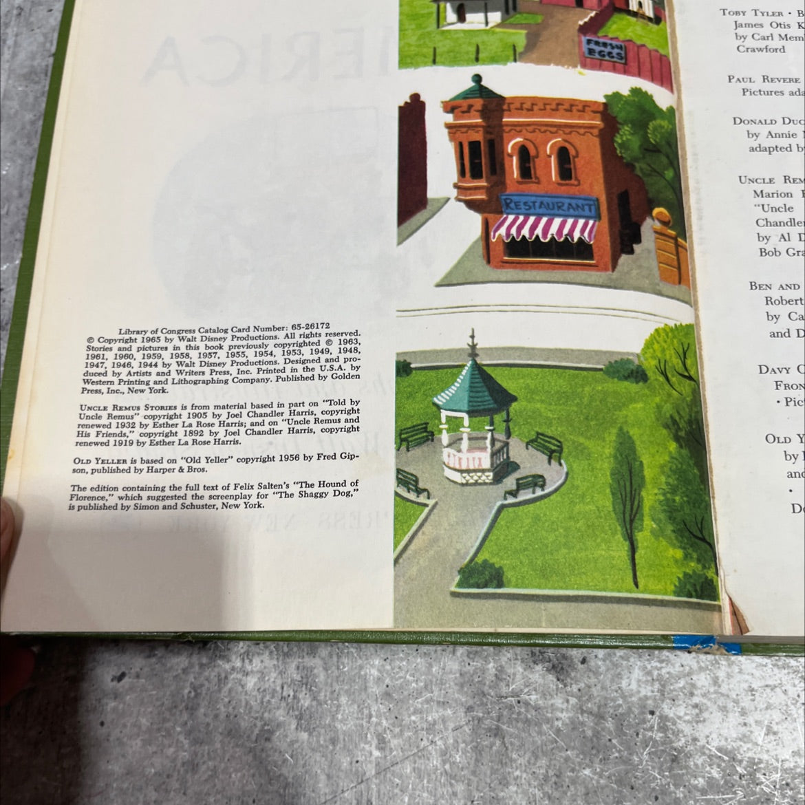 the wonderful worlds of walt disney book, by unknown, 1965 Hardcover image 3