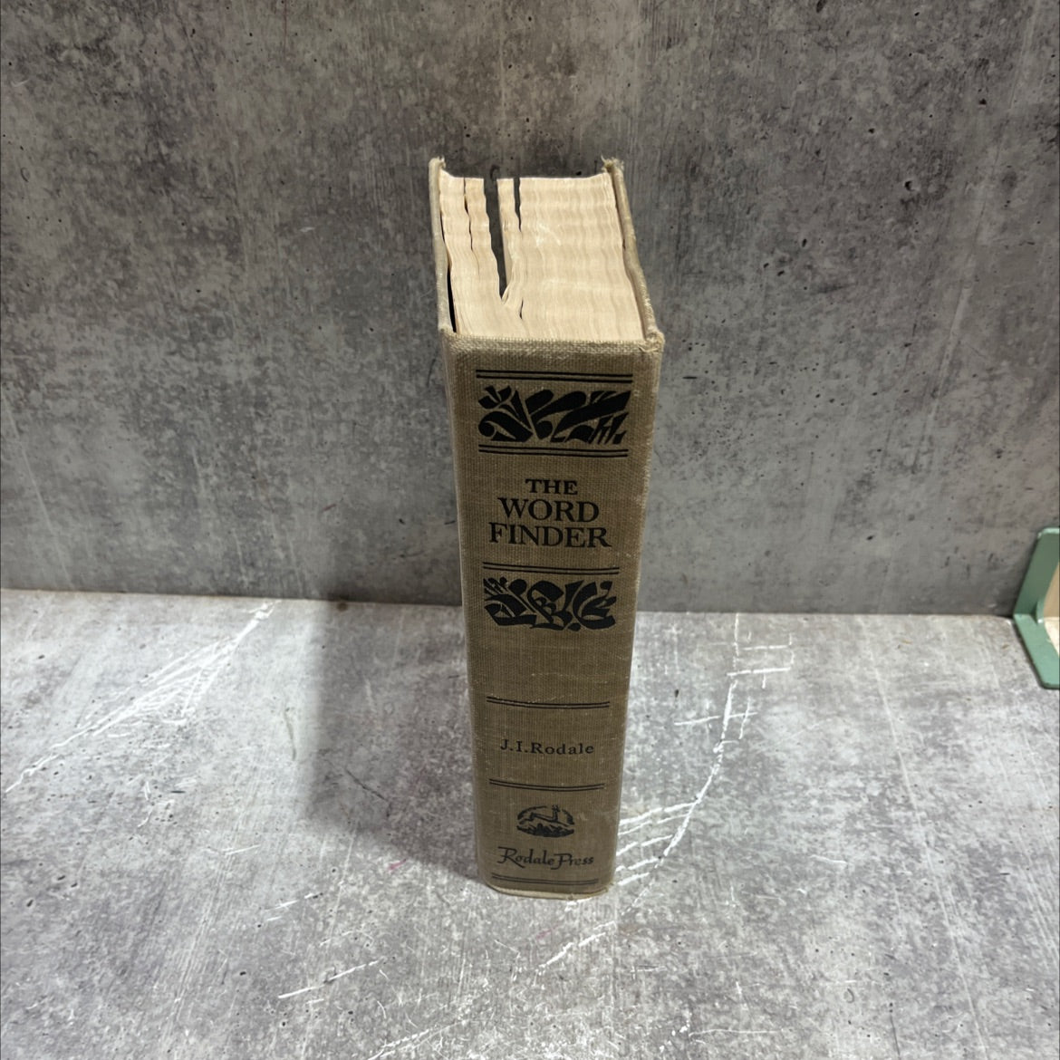 the word finder book, by j. i. rodale, 1947 Hardcover image 4
