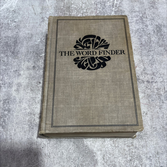the word finder book, by j. i. rodale, 1947 Hardcover image 1