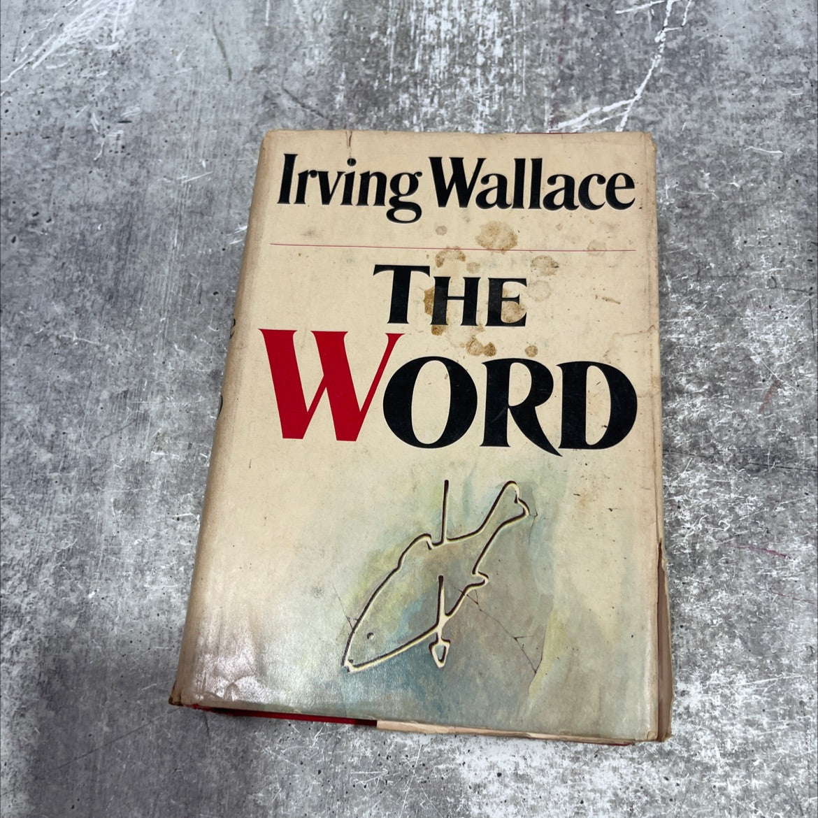 the word book, by irving wallace, 1972 Hardcover image 1