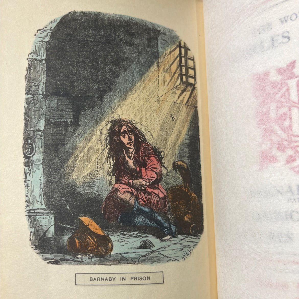 the works of charles dickens barnaby rudge part two american notes pictures from italy in prison book, by charles image 4