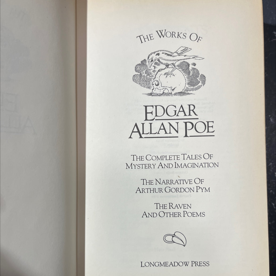 the works of edgar allan poe the complete tales of mystery and imagination the narrative of arthur gordon pym the raven image 2
