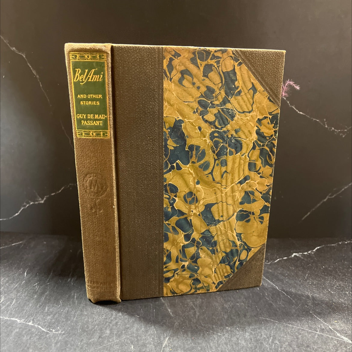 the works of guy de maupassant bel ami and other stories book, by guy de maupassant, 1911 Hardcover image 1