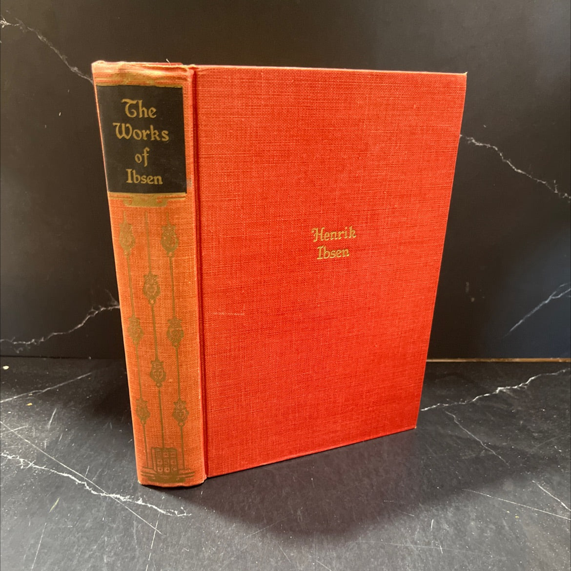 the works of henrik ibsen one volume edition book, by henrik ibsen, 1928 Hardcover image 1