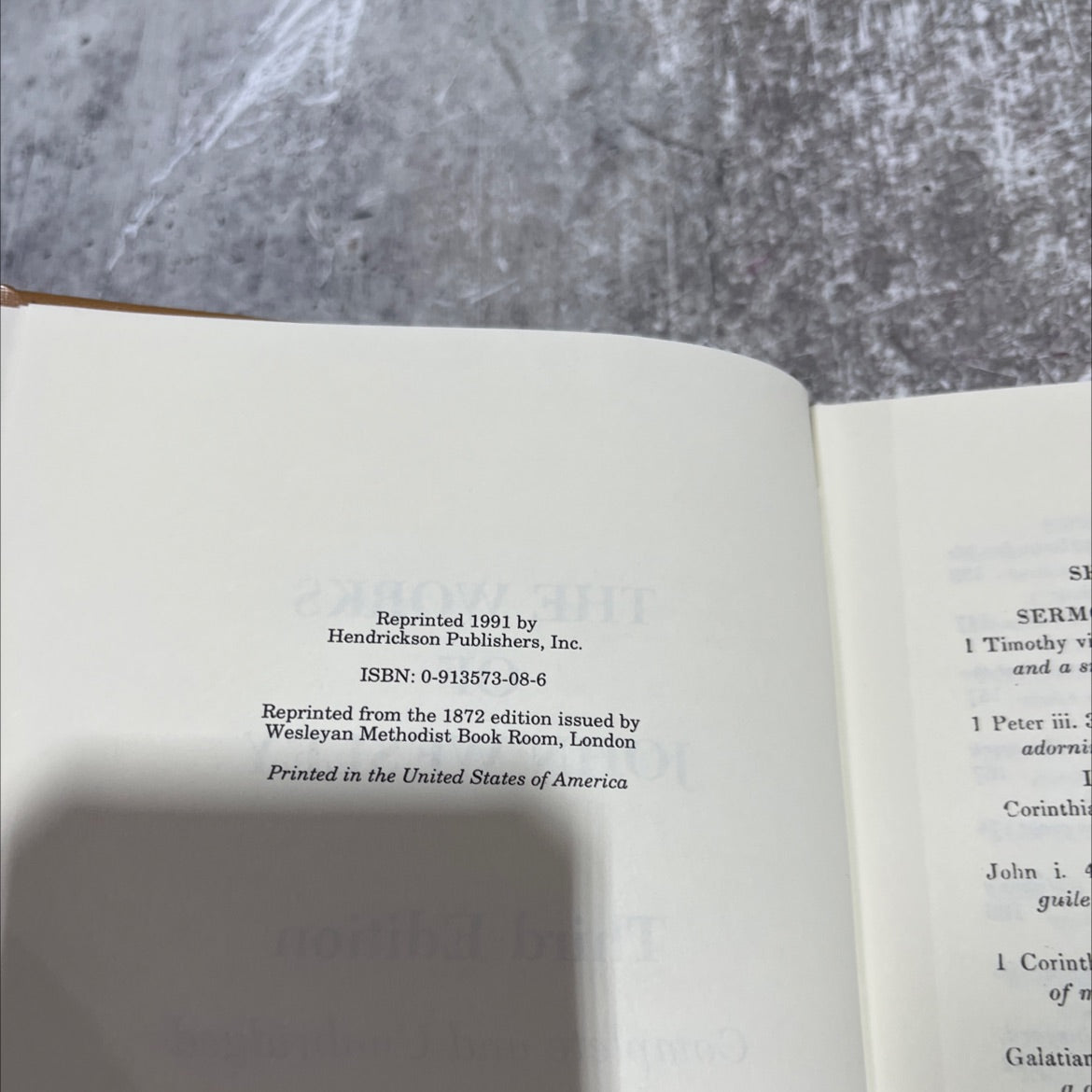 the works of john wesley third edition complete and unabridged volume vii book, by john wesley, 1991 Hardcover image 3