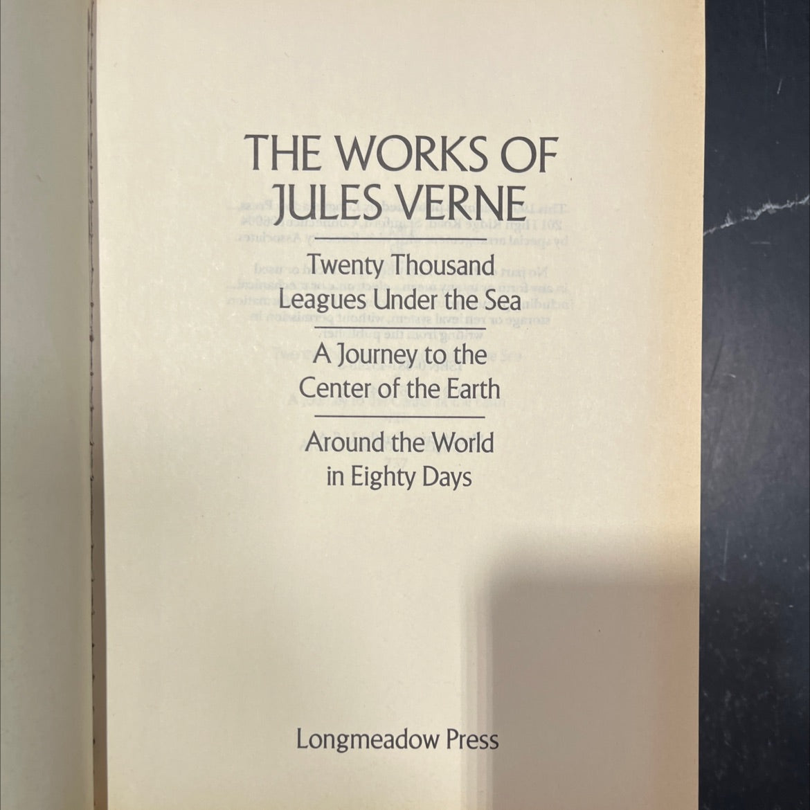 the works of jules verne twenty thousand leagues under the sea a journey to the center of the earth around the world in image 2