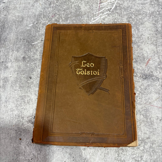 the works of leo tolstoi one volume edition book, by leo tolstoi, 1928 Leather image 1