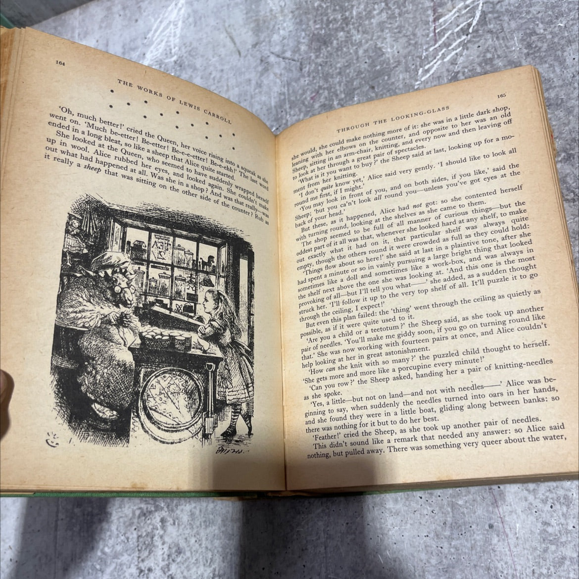 the works of lewis carroll book, by lewis carroll, 1968 Hardcover image 4