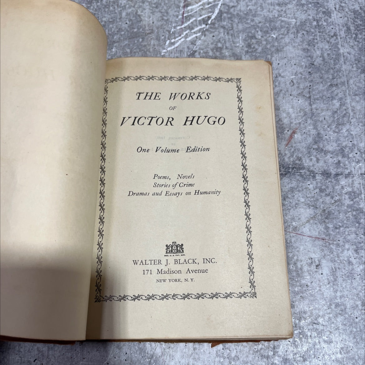 the works of victor hugo one volume edition poems, novels stories of crime dramas and essays on humanity book, by image 2