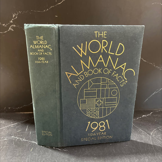 the world almanac & book of facts 1981 book, by unknown, 1981 Hardcover image 1