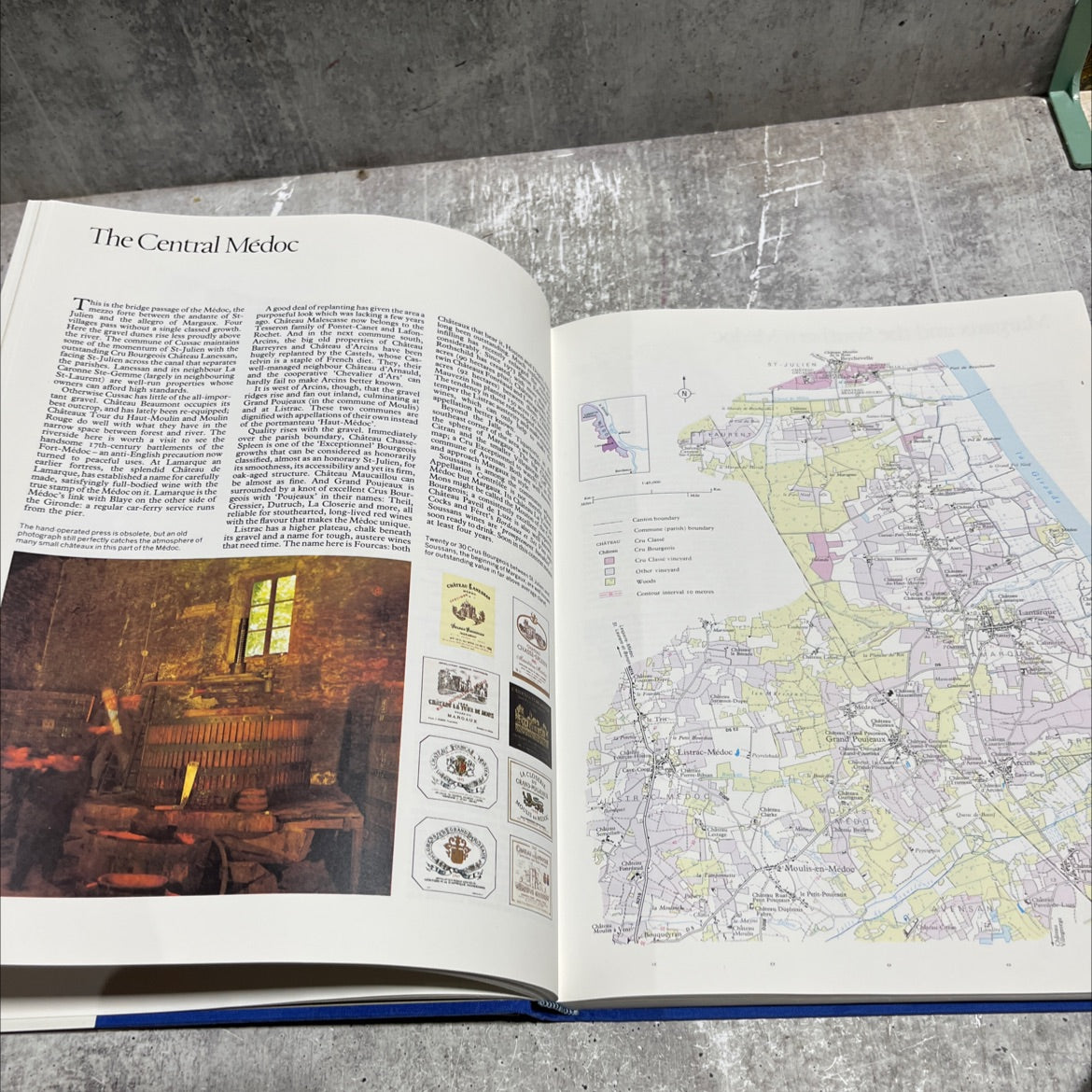the world atlas of wine book, by hugh johnson, 1985 Hardcover image 4