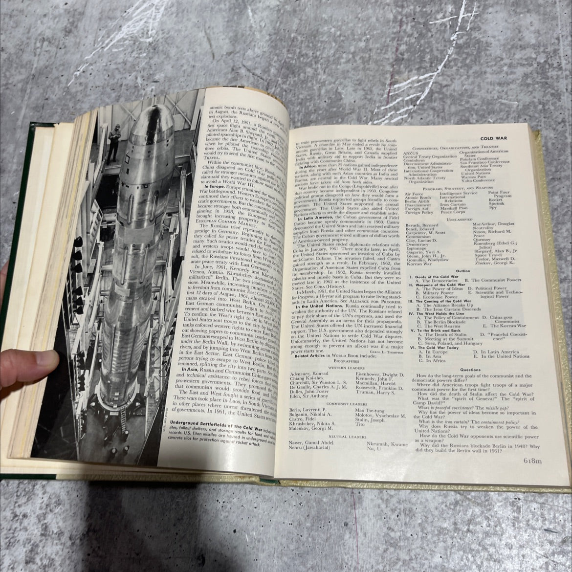 the world book encyclopedia ci to cz volume 4 book, by field enterprises educational corporation, 1964 Hardcover image 4