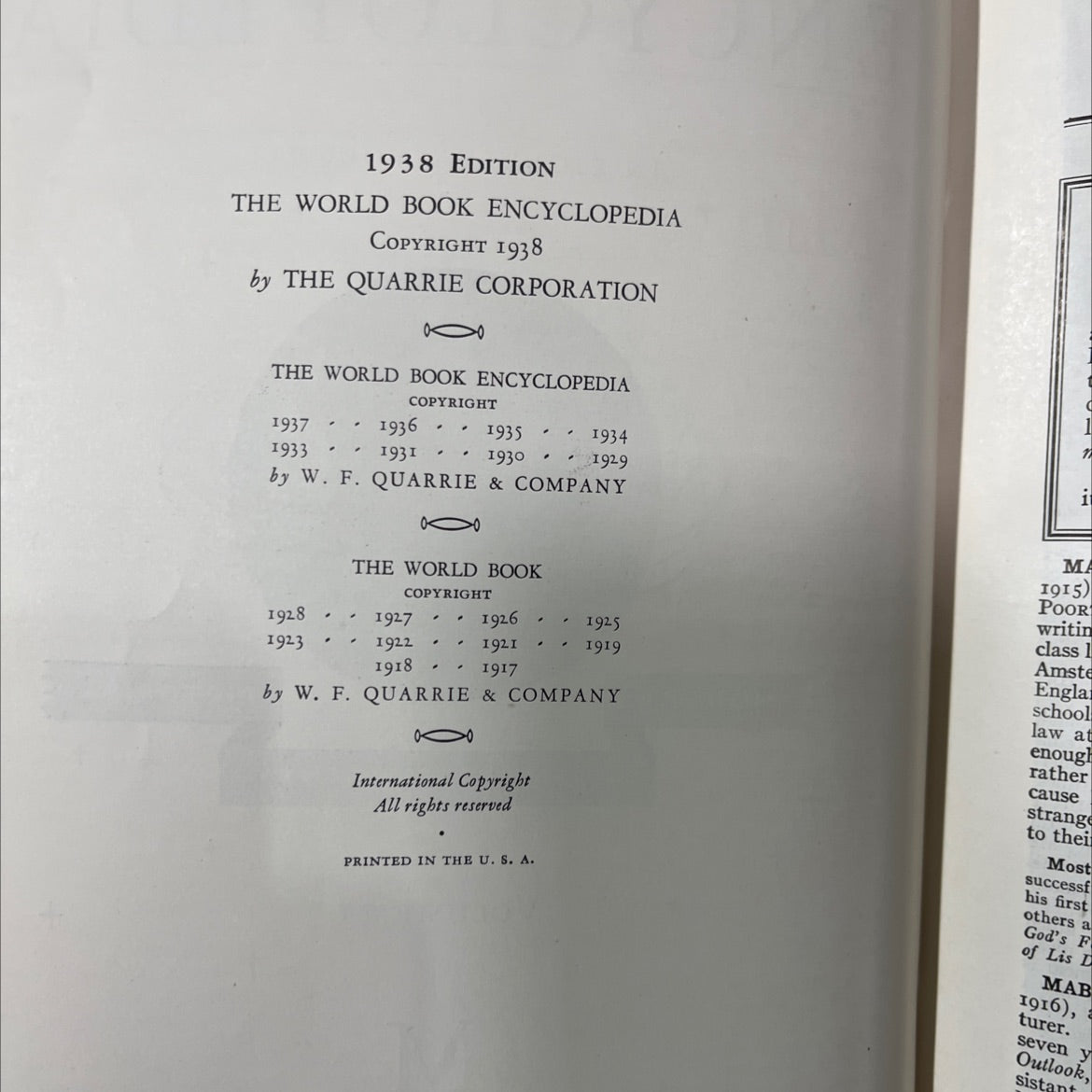 the world book encyclopedia in eighteen volumes + modern comprehensive volume ii pictorial m book, by the quarrie image 3