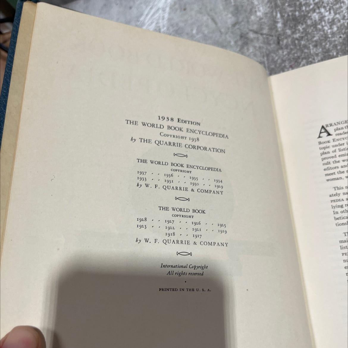 the world book encyclopedia modern in eighteen volumes pictorial comprehensive + guide book, by the quarrie image 3
