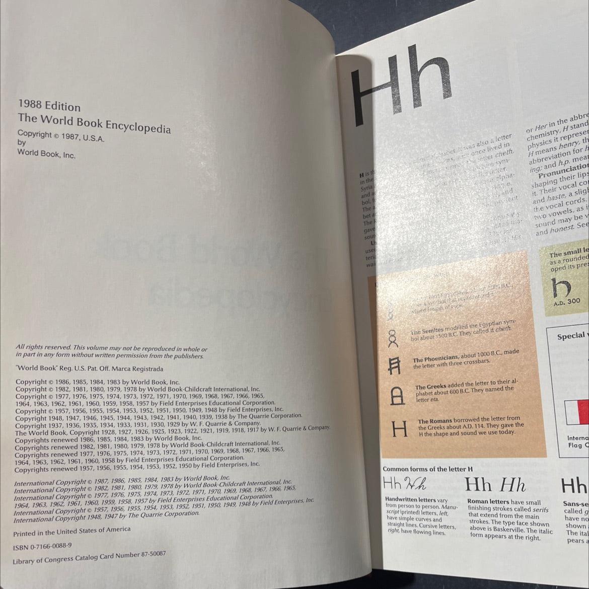 the world book encyclopedia volume 9 book, by world book, inc., 1988 Hardcover image 3