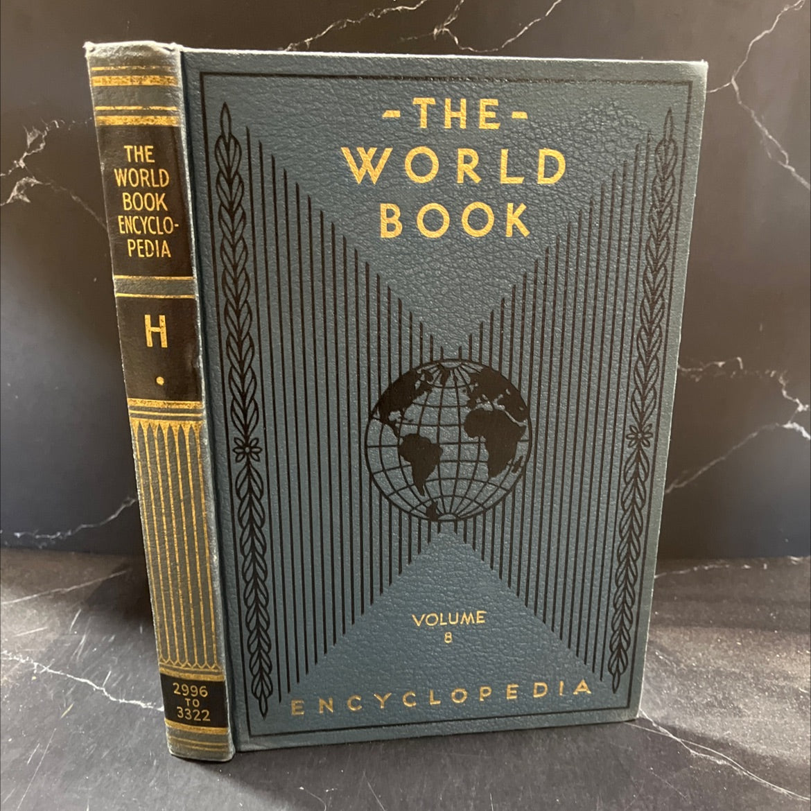the world book encyclopedia book, by the quarrie corporation, 1938 Hardcover image 1