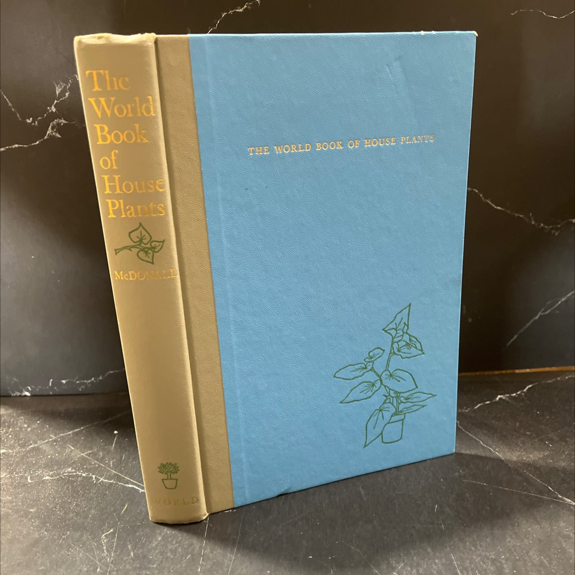 the world book of elvin mcdonald house plants book, by elvin mcdonald, 1963 Hardcover image 1