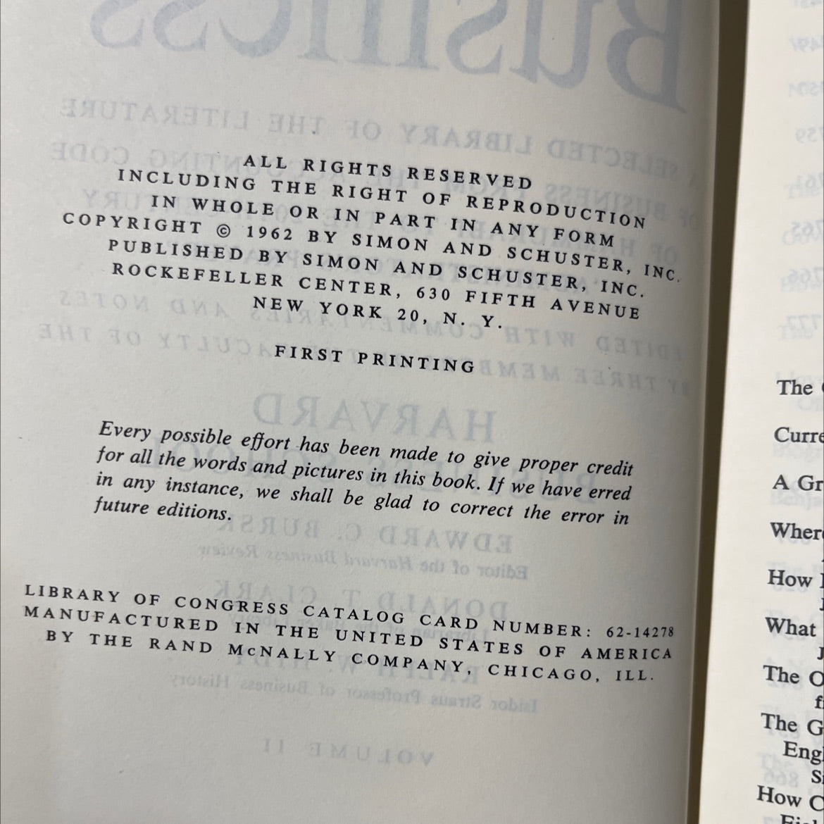 the world of business book, by unknown, 1962 Hardcover image 3
